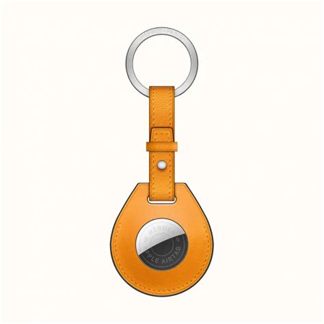 hermes airtag keychain